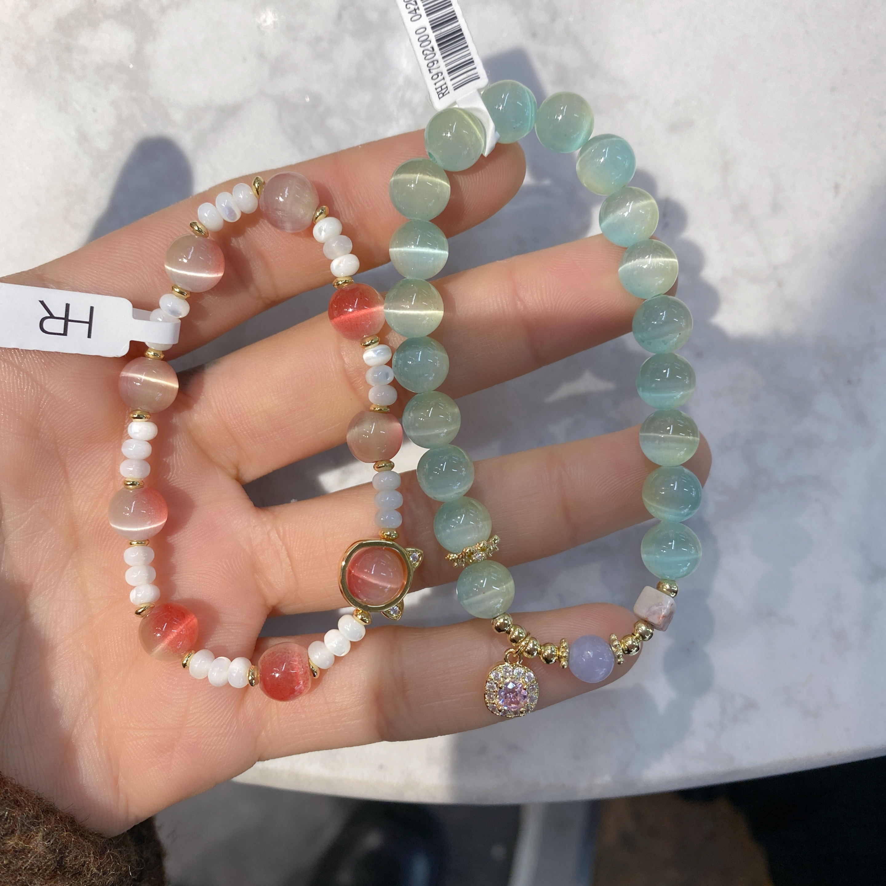 水晶手链女款饰品 精致水晶手串 时尚手链 高档水晶饰品 手串礼物产品图