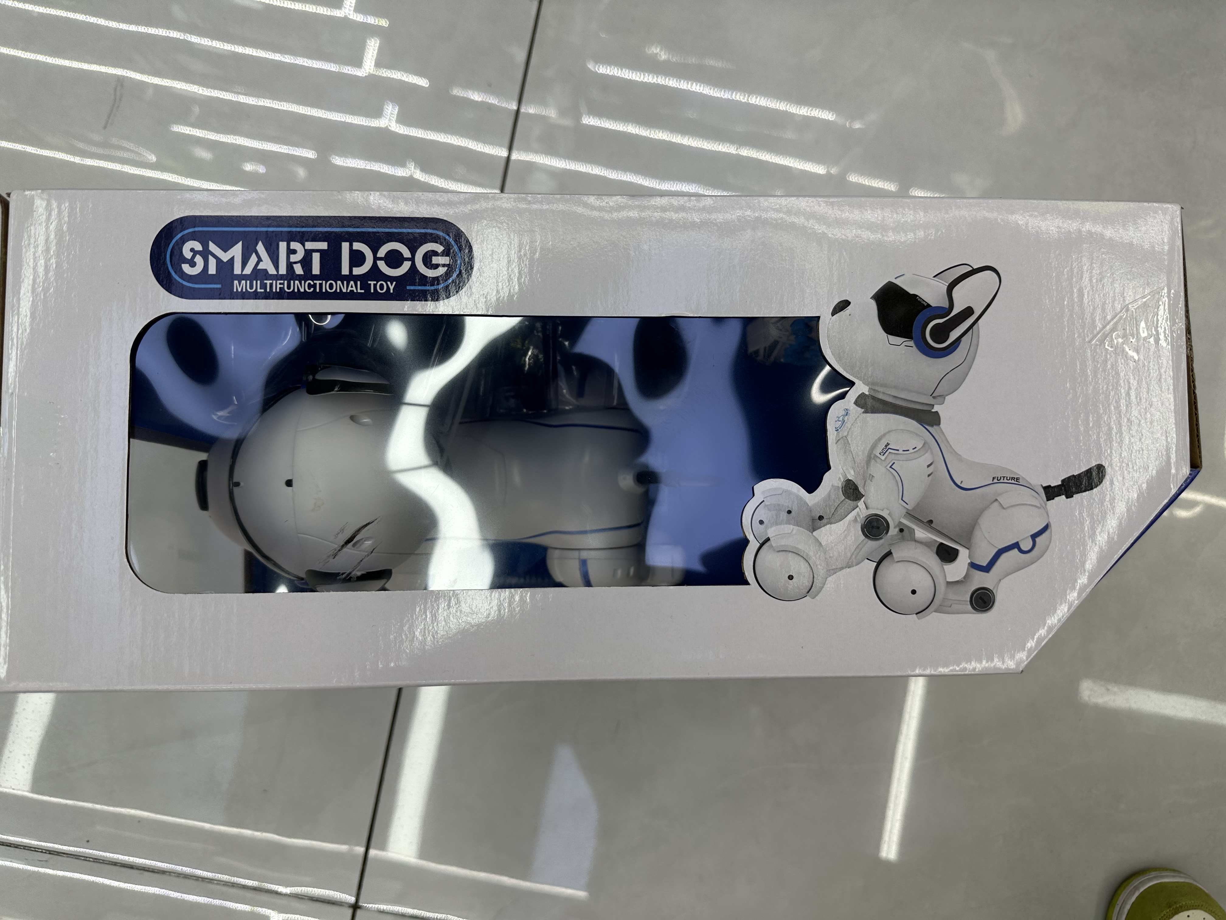 Speedpower Children's wireless remote control walking space intelligent stunt toy Mechanical dog robot boy gift details Picture