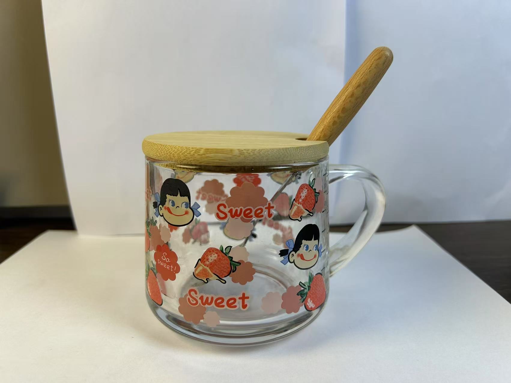 玻璃马克杯  玻璃饮料杯 玻璃咖啡杯  手工玻璃制品   玻璃工艺品小玻璃瓶 玻璃工艺品茶杯 玻璃礼品详情图4