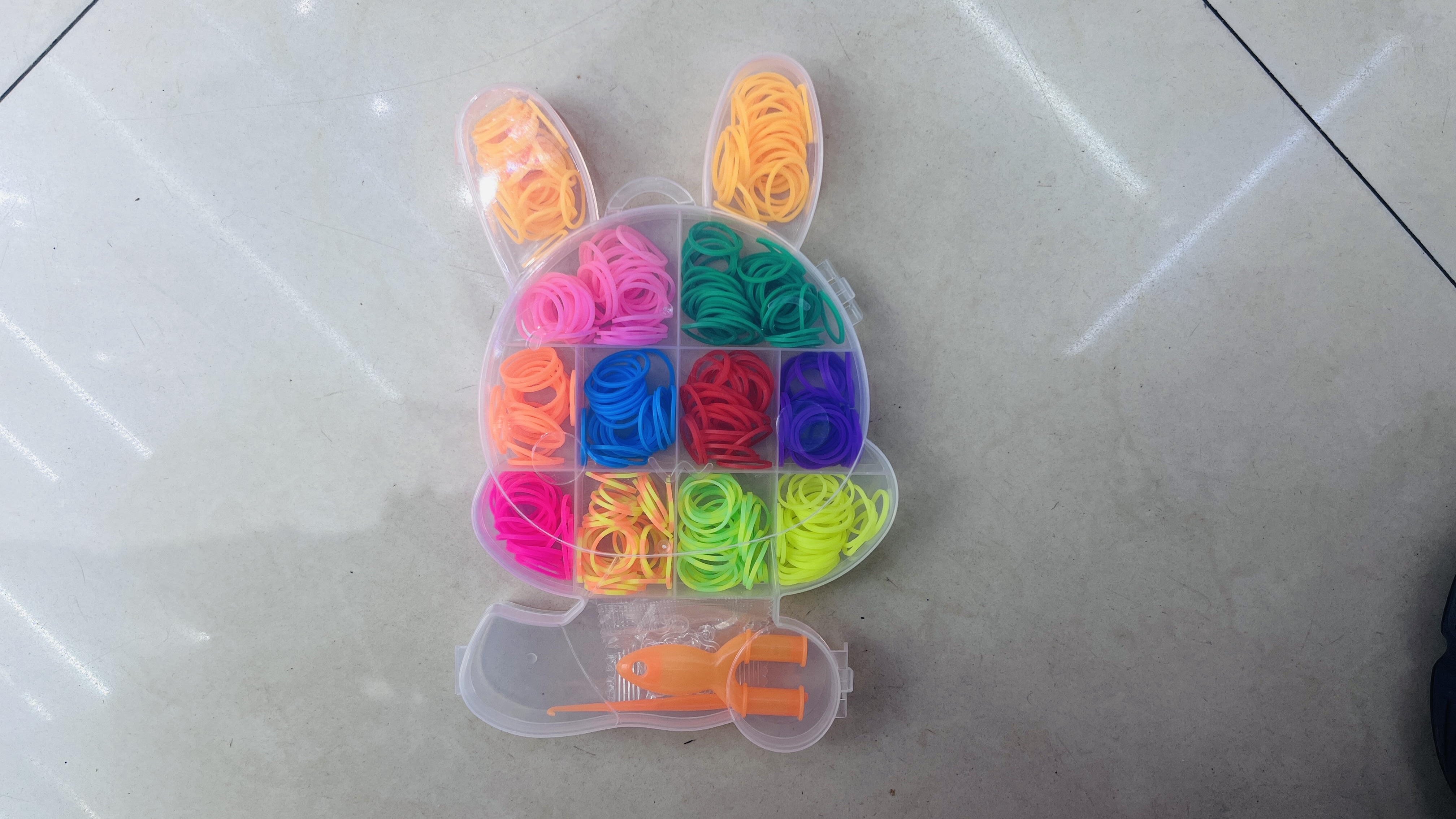 5mm拼豆豆创意玩具 饰品配件盒 串珠窜珠 DIY手工材料盒 儿童益智玩具套装细节图