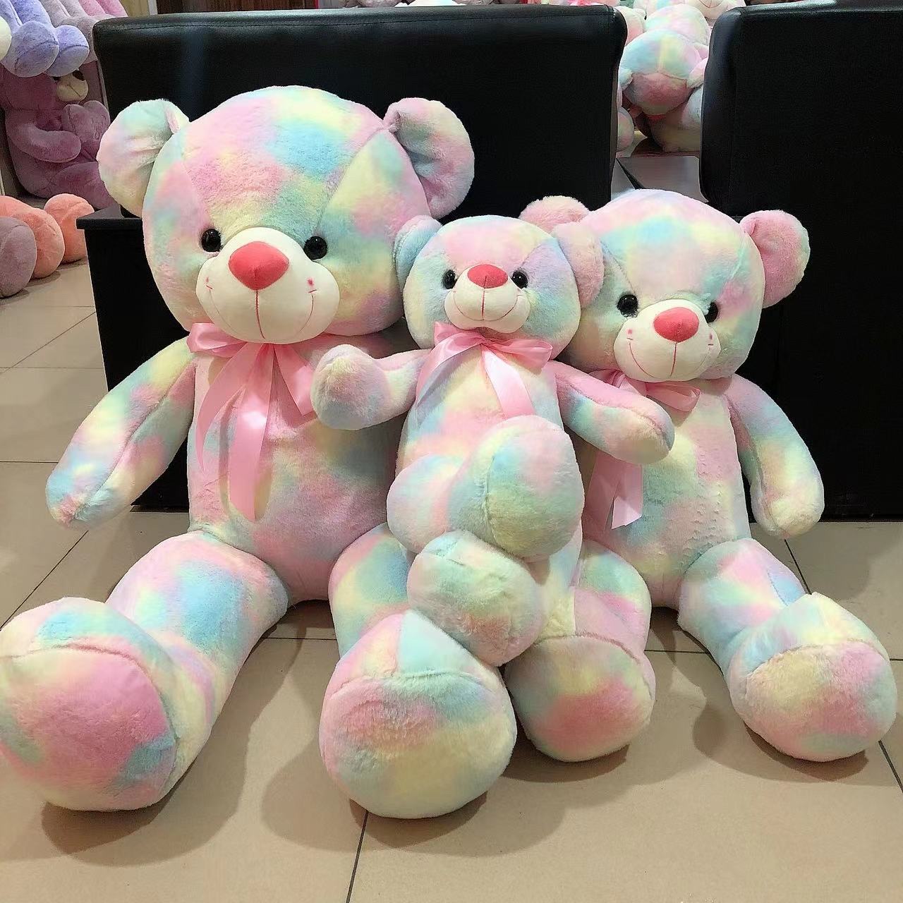 创意大号熊毛绒玩具 儿童宠物互动玩具 安全无毒耐摔耐玩 软体材质亲肤舒适创意大号熊毛绒玩具 儿童宠物互动玩具 安全无毒耐