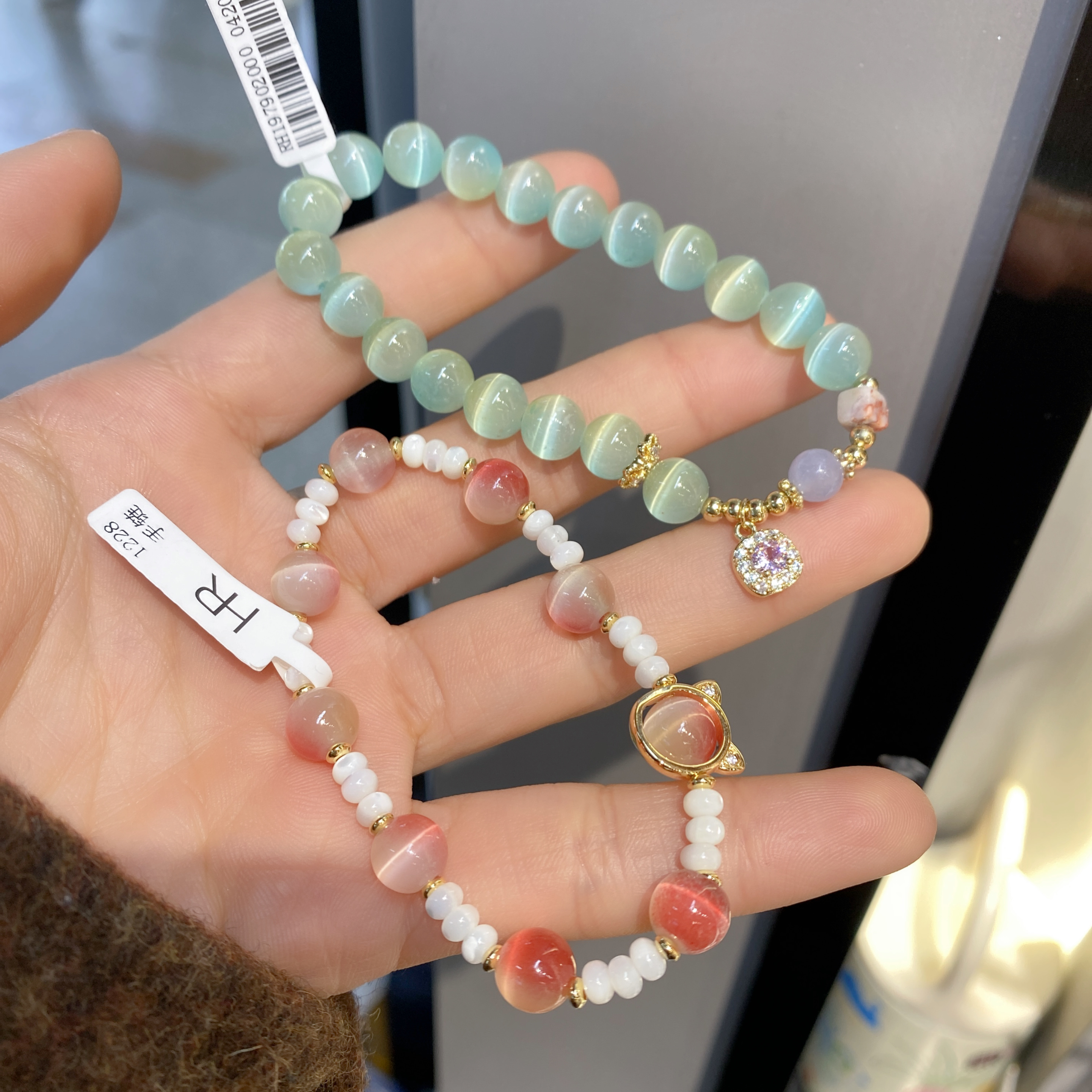 水晶手链女款饰品 精致水晶手串 时尚手链 高档水晶饰品 手串礼物详情图6