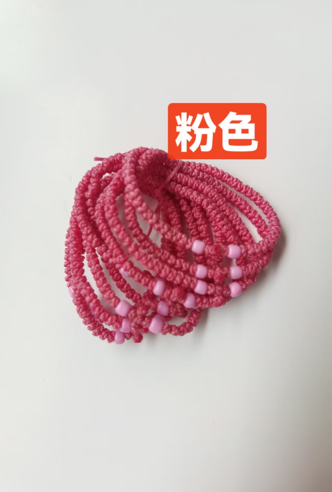 跨境手工编织十字架东正教祈祷手链可调节PrayerRope配饰手链详情图5