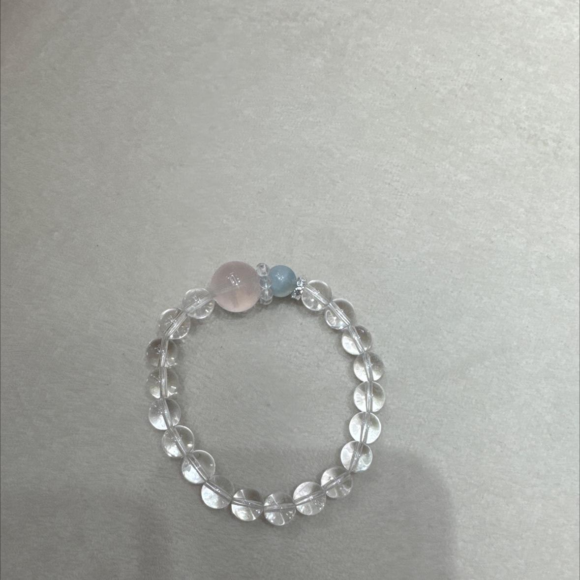 朱砂十八籽水晶手串 佩戴佳品 手链饰品 佛珠手串 男女通用款图