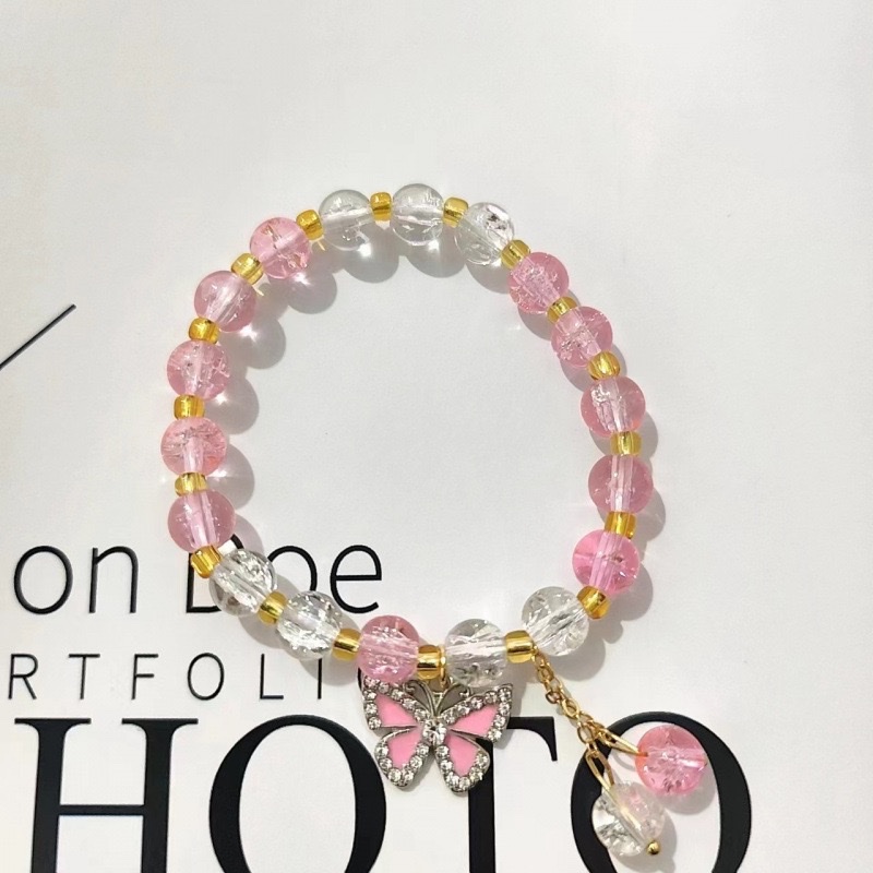 水晶手链精致手串 高档水晶饰品 时尚女士手链 精美水晶手串礼品详情图6