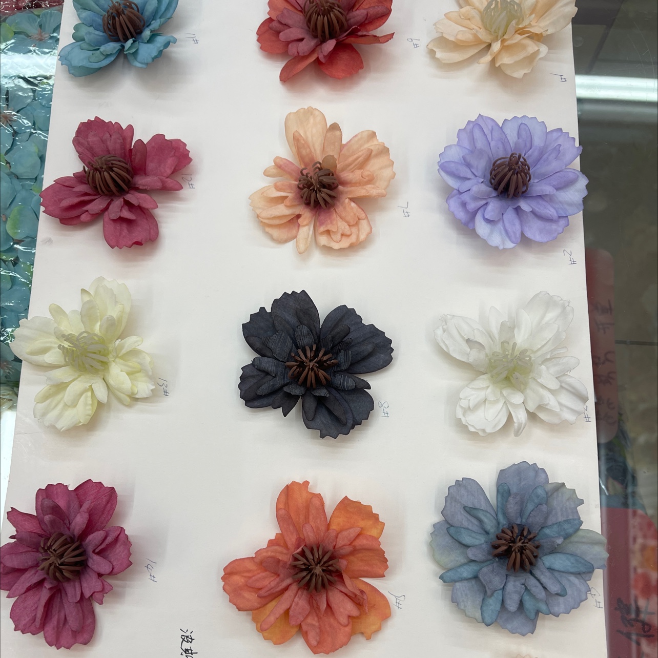 仿真花朵头饰花花环头花花假花仿真花