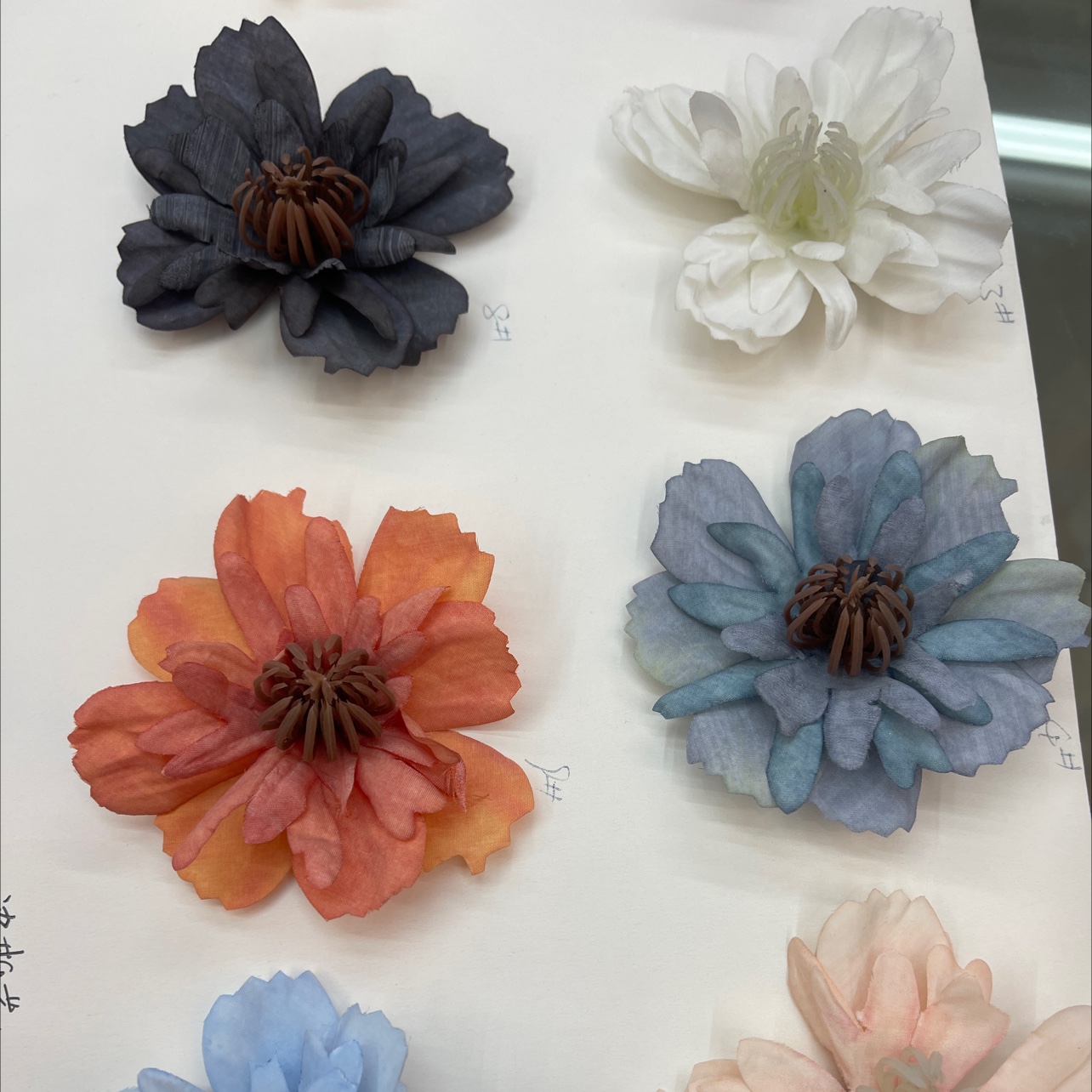 仿真花朵头饰花花环头花花假花仿真花产品图