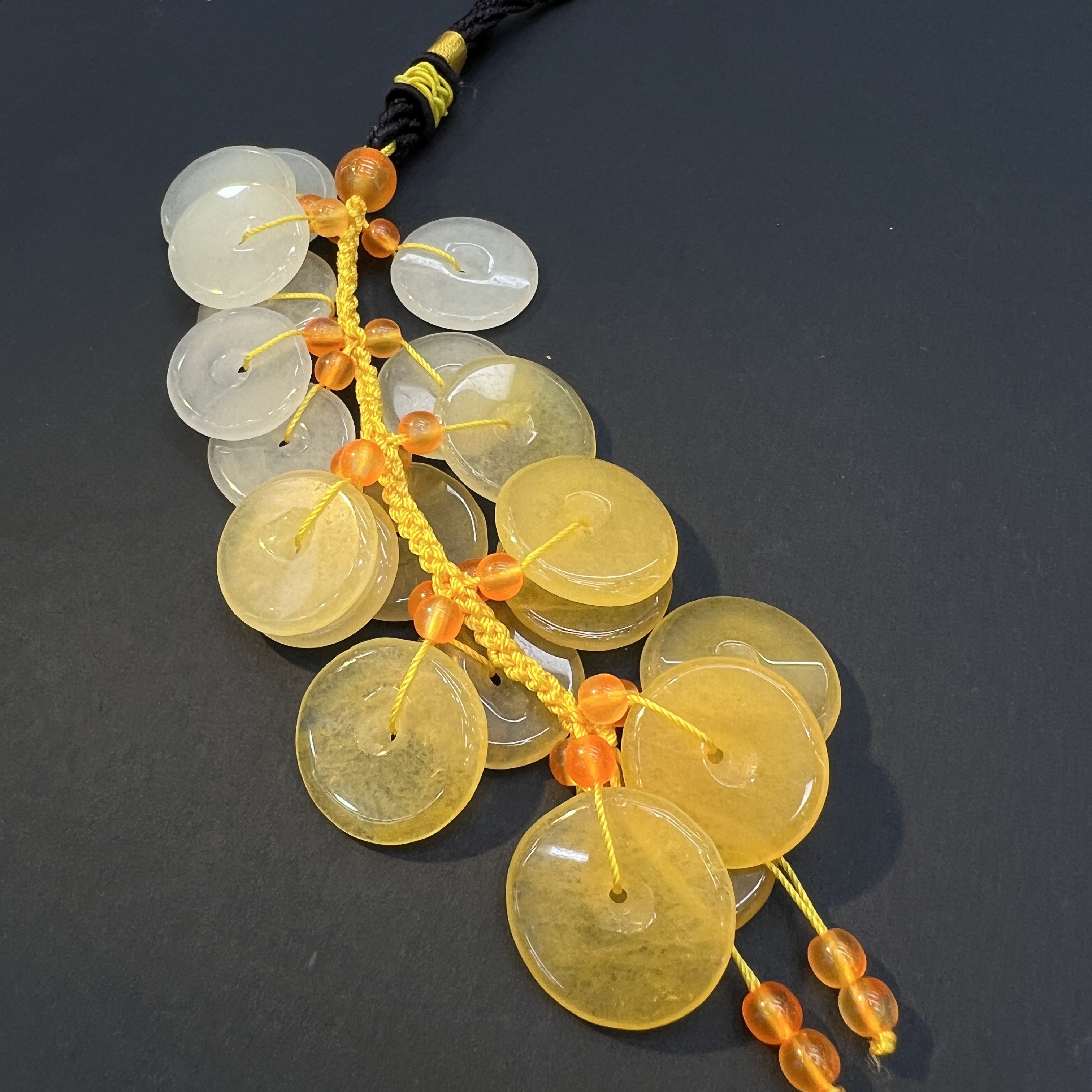 车挂/汽车用品/车载饰品/桃木莲花佛/铜摆件挂件细节图