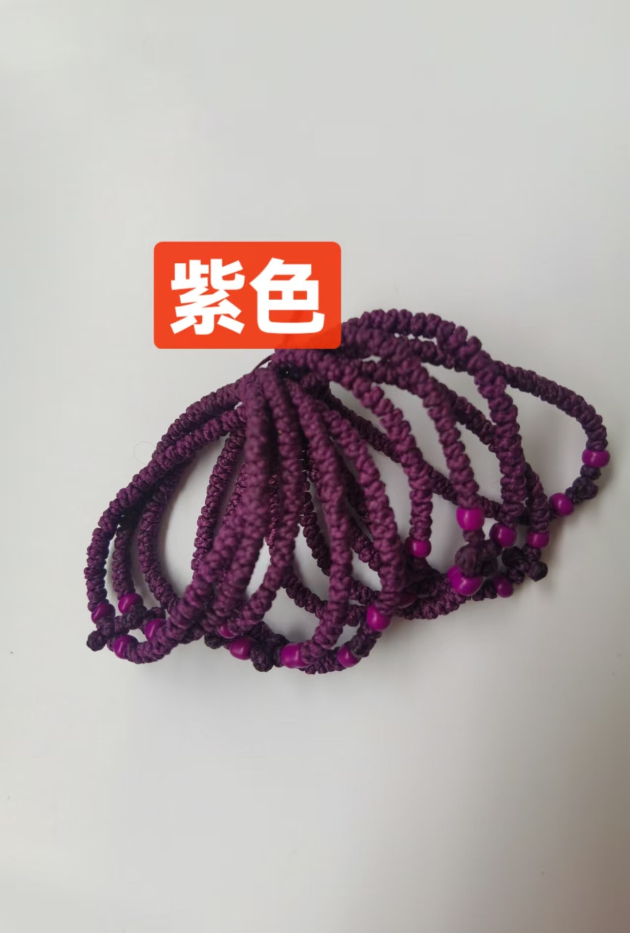 跨境手工编织十字架东正教祈祷手链可调节PrayerRope配饰手链详情图8