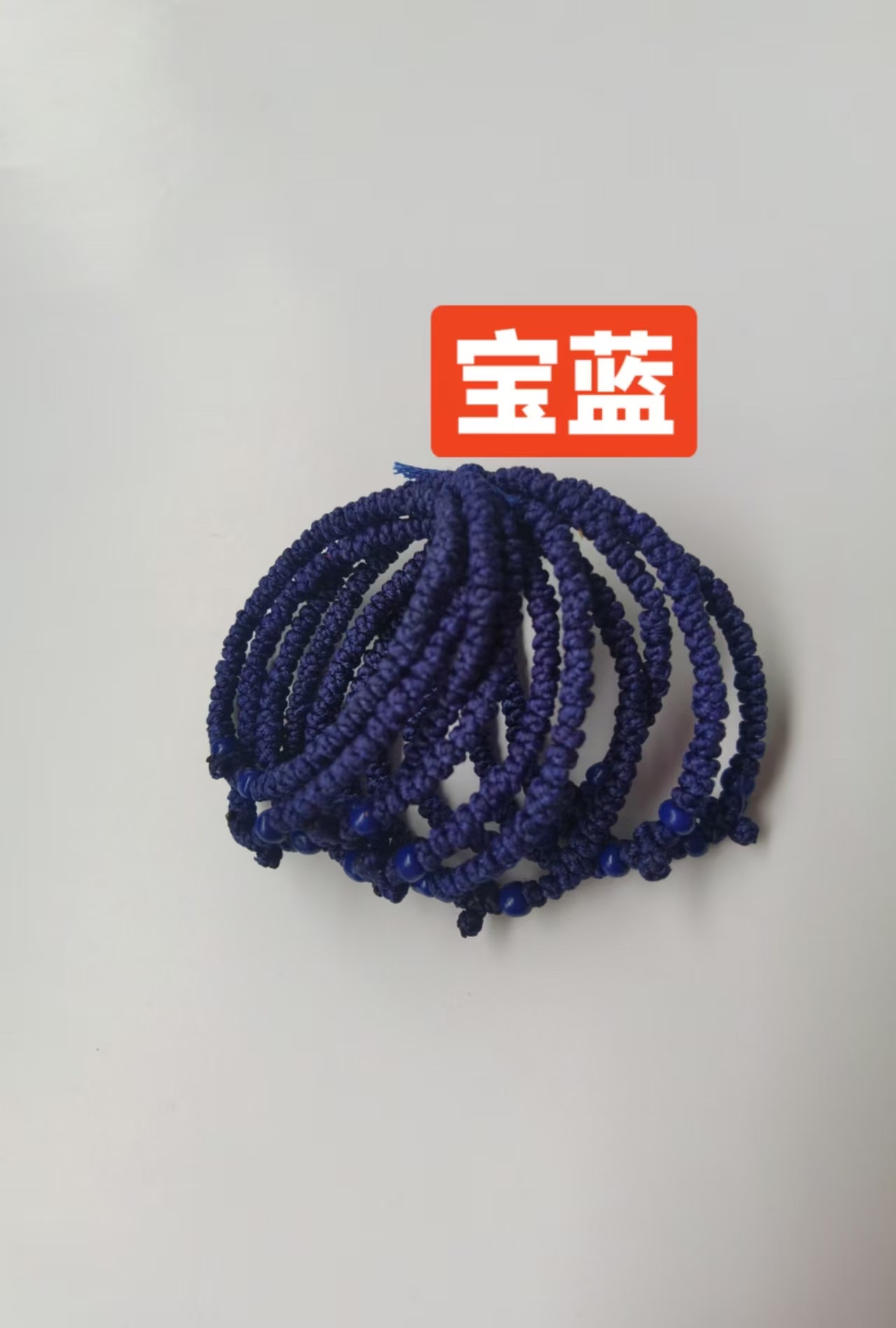 跨境手工编织十字架东正教祈祷手链可调节PrayerRope配饰手链产品图