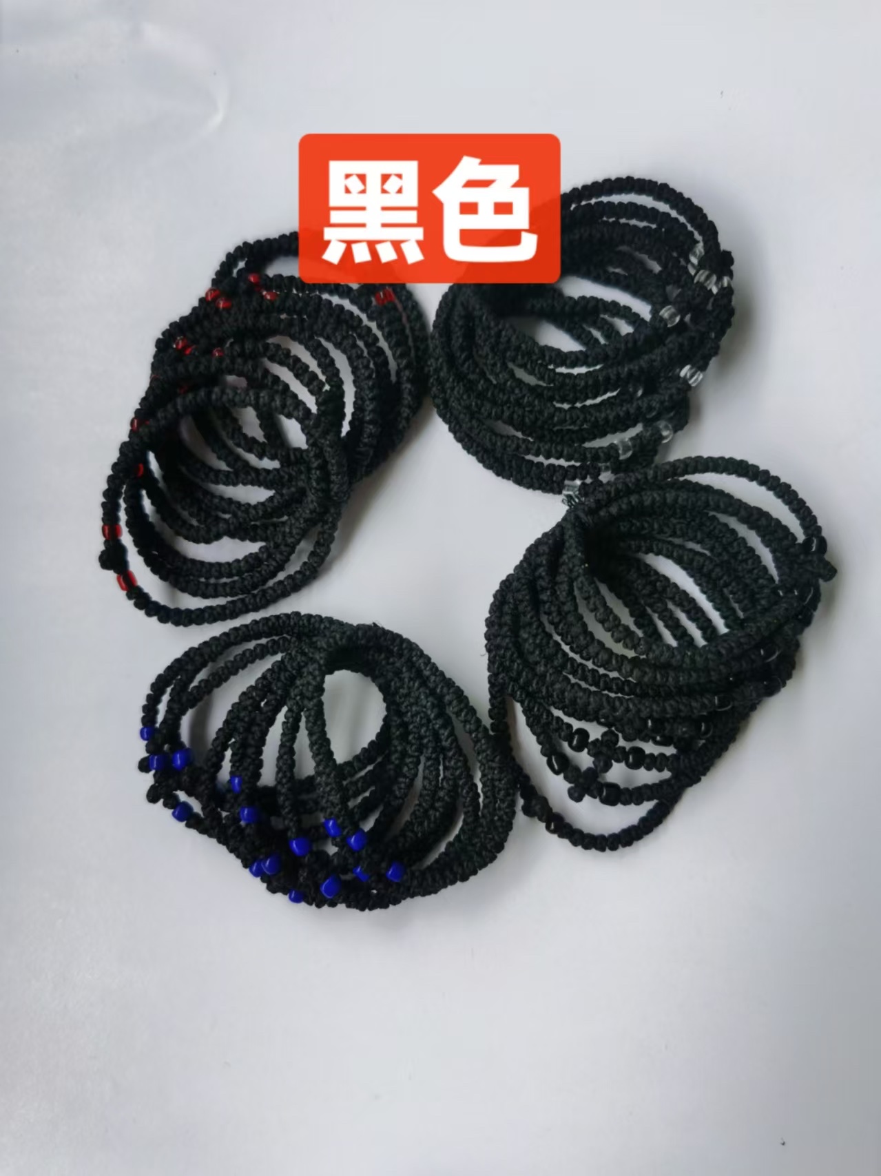 跨境手工编织十字架东正教祈祷手链可调节PrayerRope配饰手链详情图15