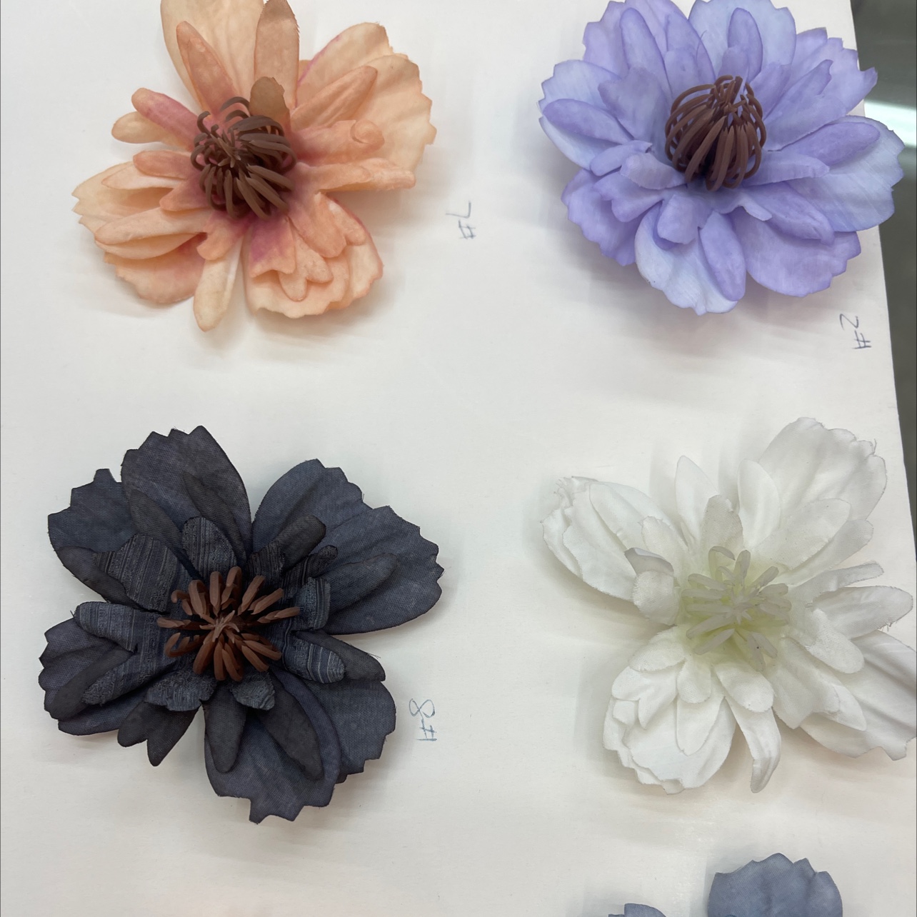 仿真花朵头饰花花环头花花假花仿真花细节图