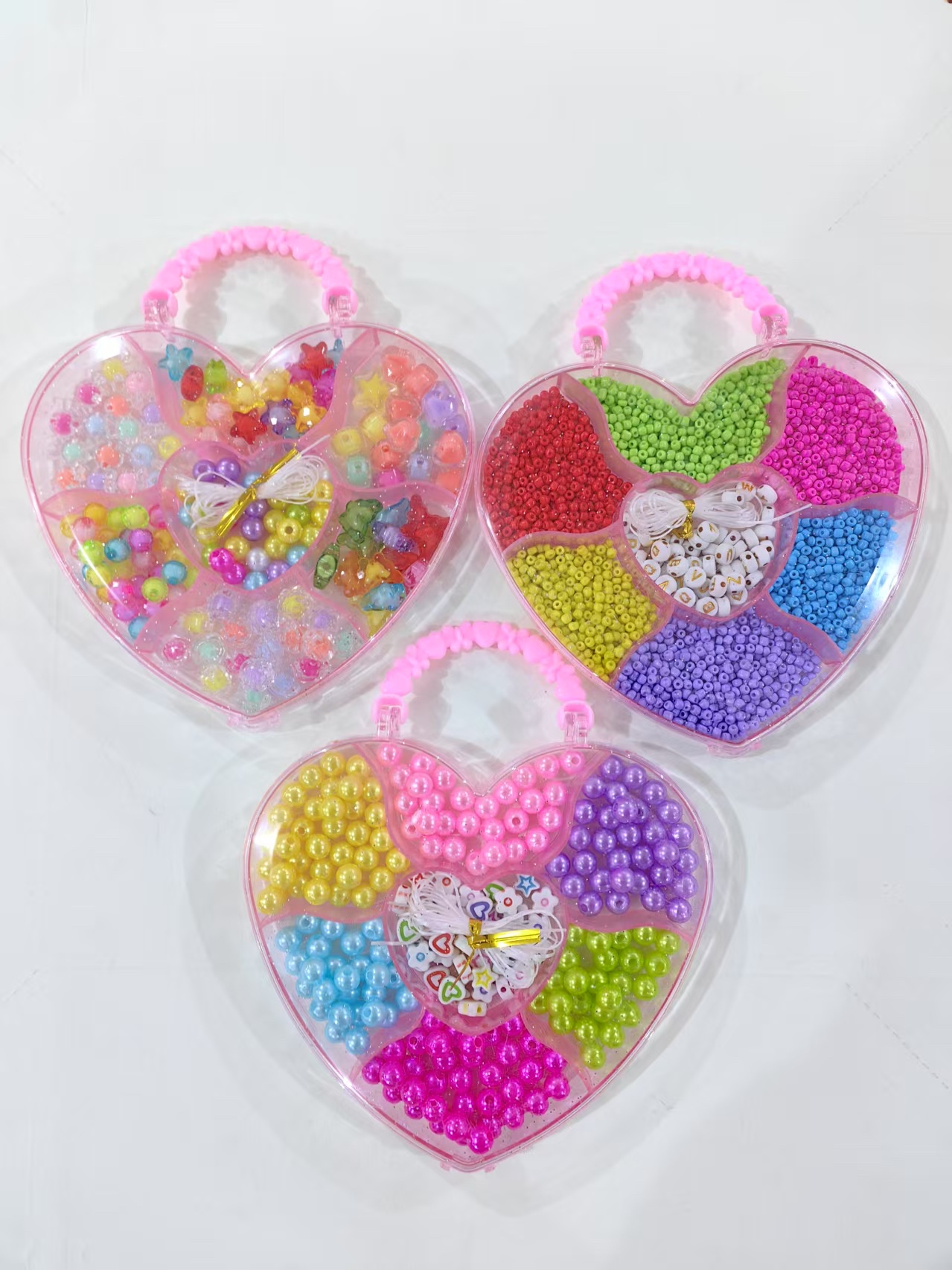 5mm拼豆豆创意玩具 饰品配件盒附赠 窜珠串珠工具 儿童手工DIY材料包详情图4