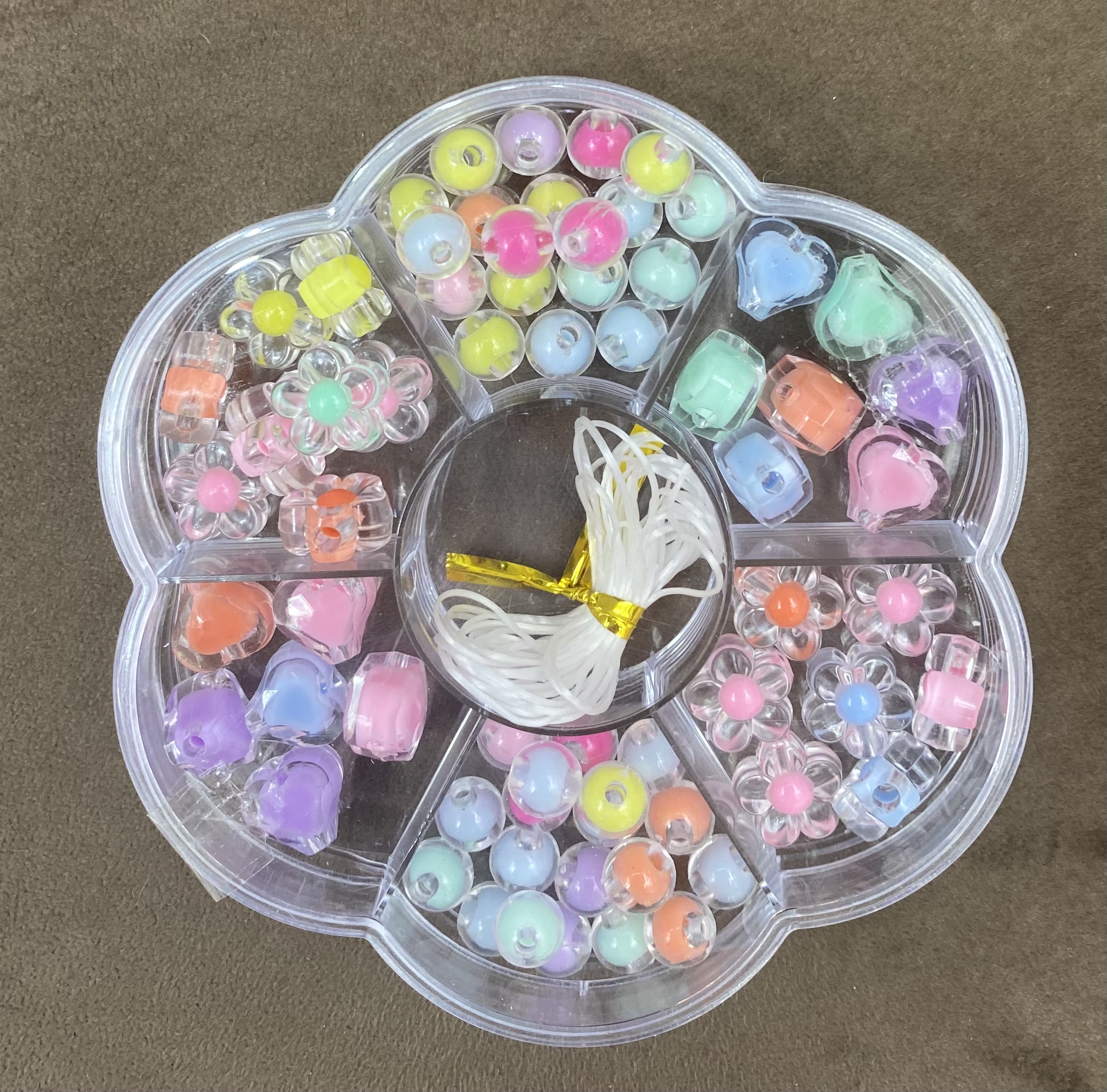 串珠窜珠DIY手工制作材料包儿童创意手工DIY饰品串珠串珠创意玩具产品图
