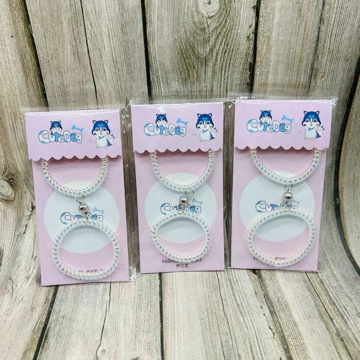 新款 磁力手琏头绳2用手链情侣手链每盒2只生日礼物手链手环合金详情图2