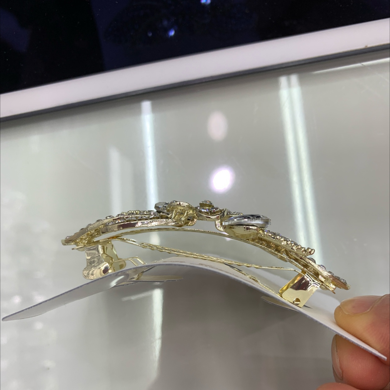 拉布布品牌儿童专用针织发卡 星星夹设计 萌娃头饰发饰可爱发卡细节图