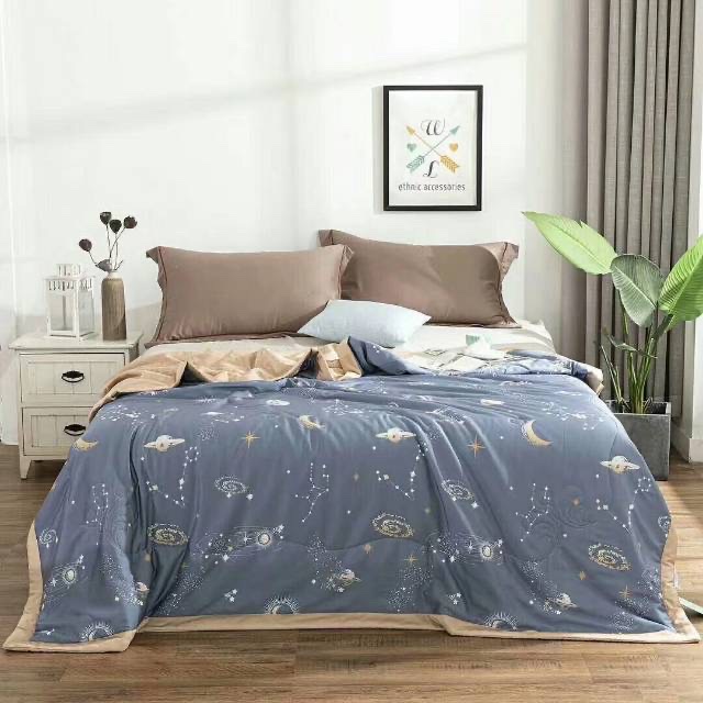 夏凉被厂家直销夏季空调被子 轻薄透气夏被 舒适亲肤纯棉被子 防螨抗菌