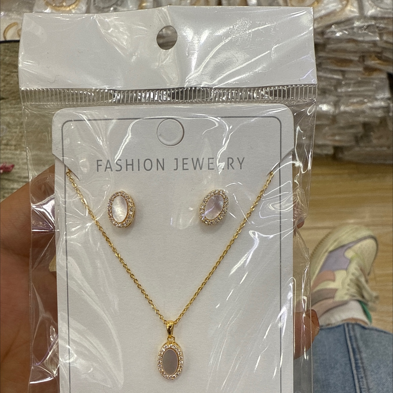 结婚耳环加项链3