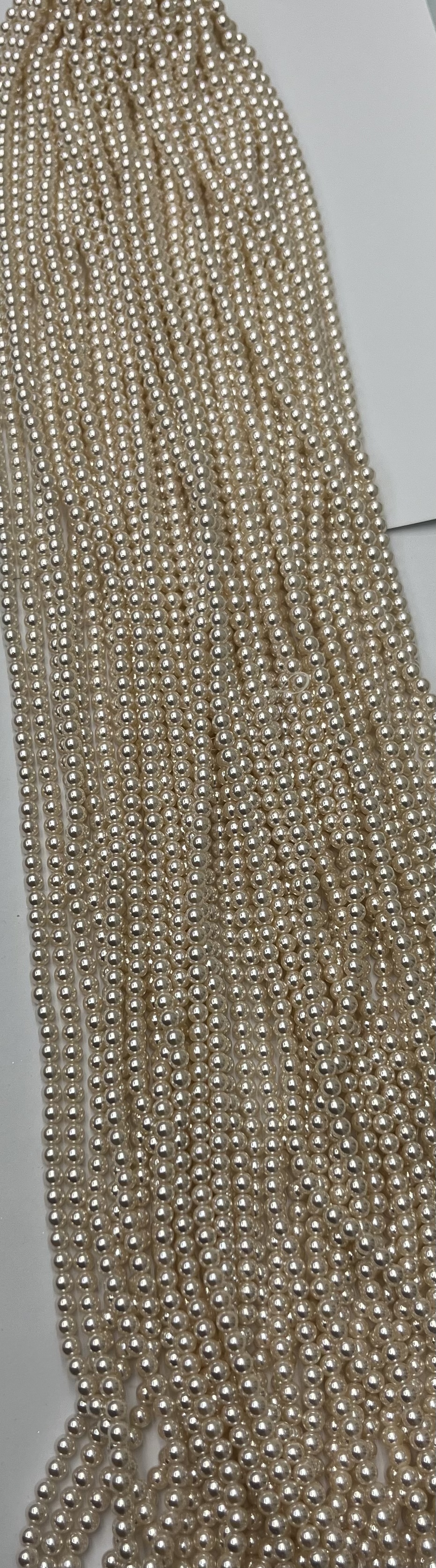 粉色系列琉璃玻璃珠散珠 DIY手工串珠材料 精美光泽珠子 手链项链饰品配件