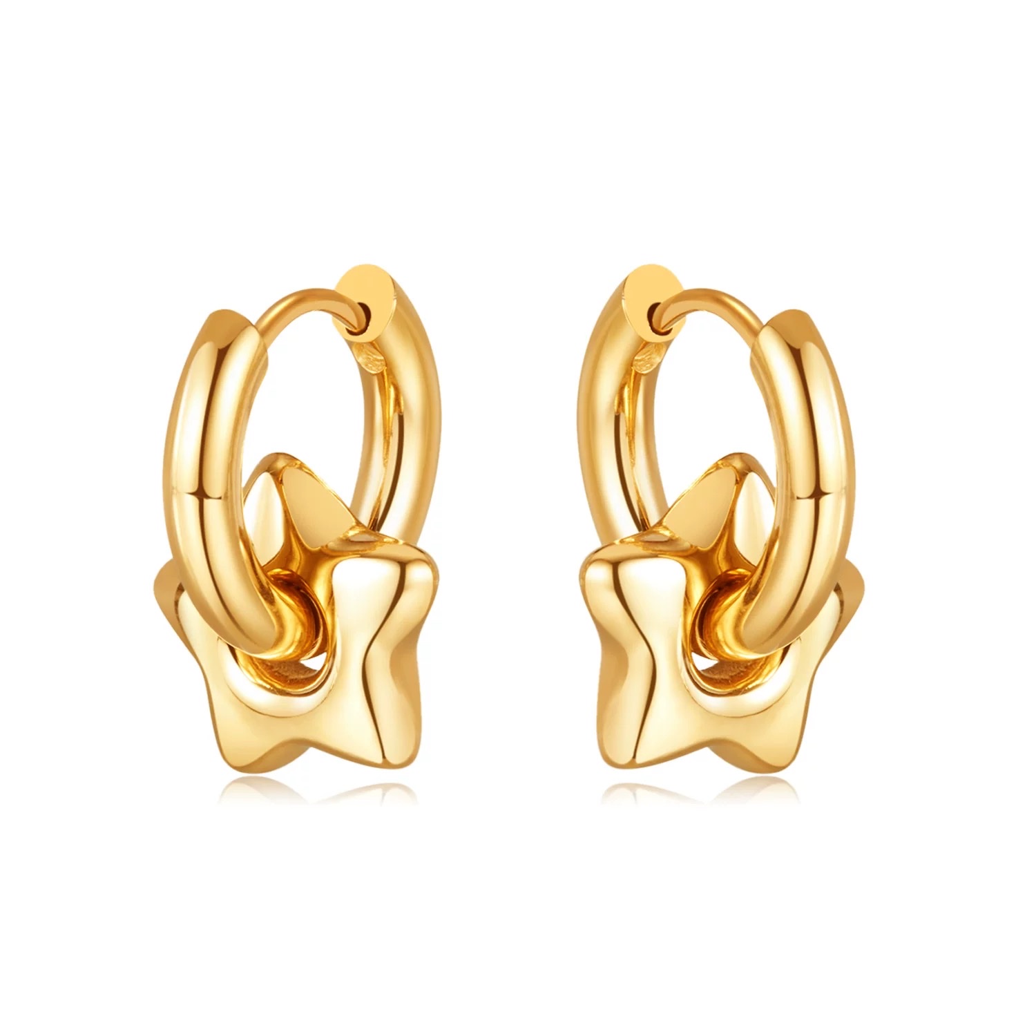High-quality titanium steel ear studs, stainless steel pearl ear studs, accessories, earrings, simple and fashionable earrings, anti-allergy ear studs, personalized and trendy earrings Application Scenario