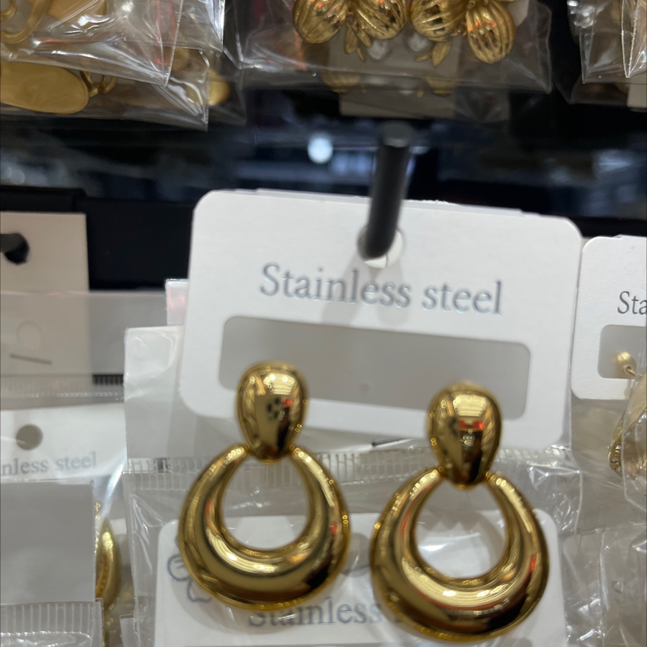 耳饰精选 钛钢耳钉 玫瑰金耳钉 潮流饰品 简约耳环 高级感耳饰时尚潮流耳环