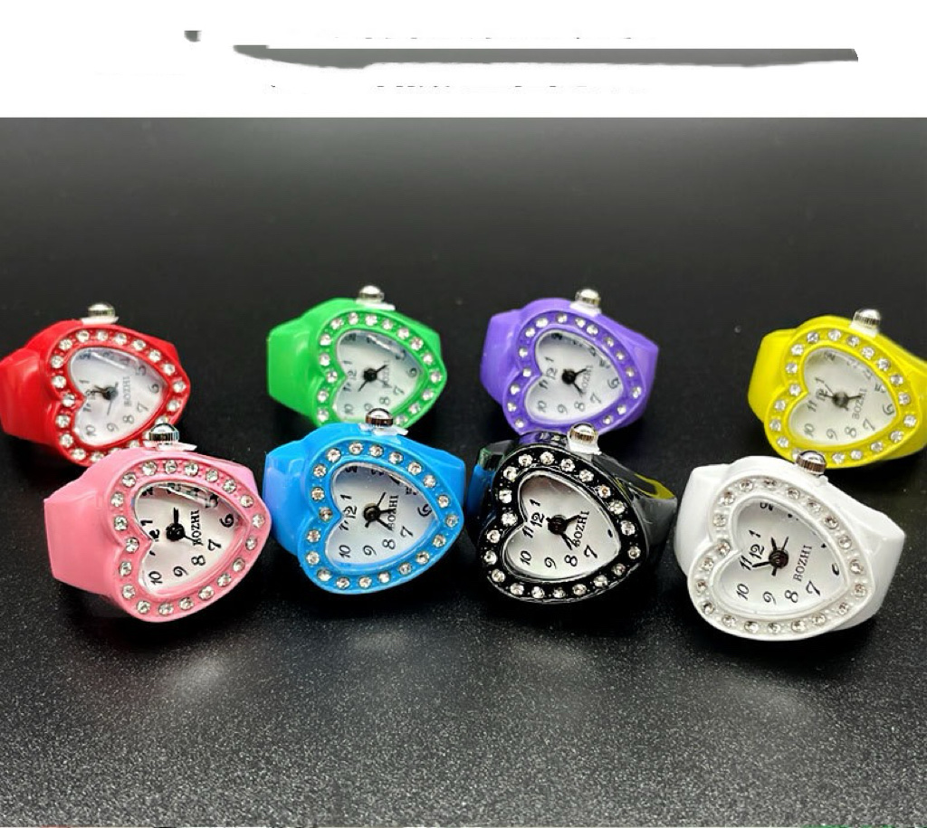 时尚戒指表、复古时尚、【戒指表】跨境电商热销简约百搭时尚男女情侣合金壳戒指手表批发详情图2