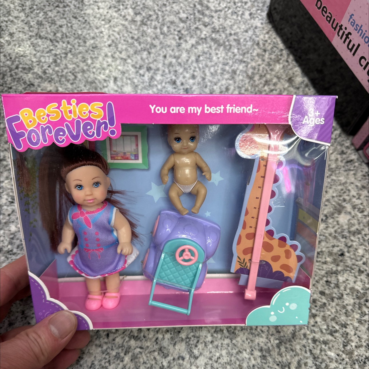 迷你农场主题 小公主 加 小马玩具玩具