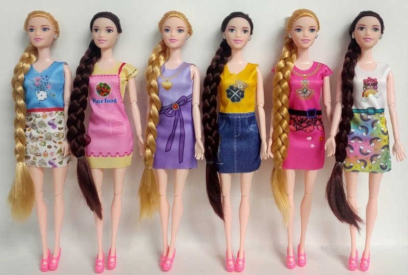 芭比娃娃六一儿童节礼物 女孩子过家家玩具 外贸专供玩具潮玩芭比娃娃详情图4