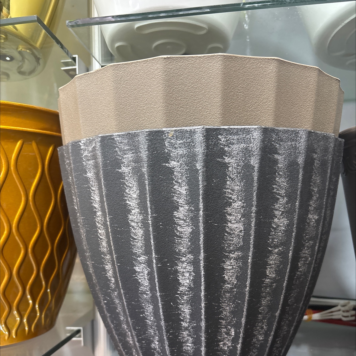 塑料刷漆花盆6482664花盆花盆摆件