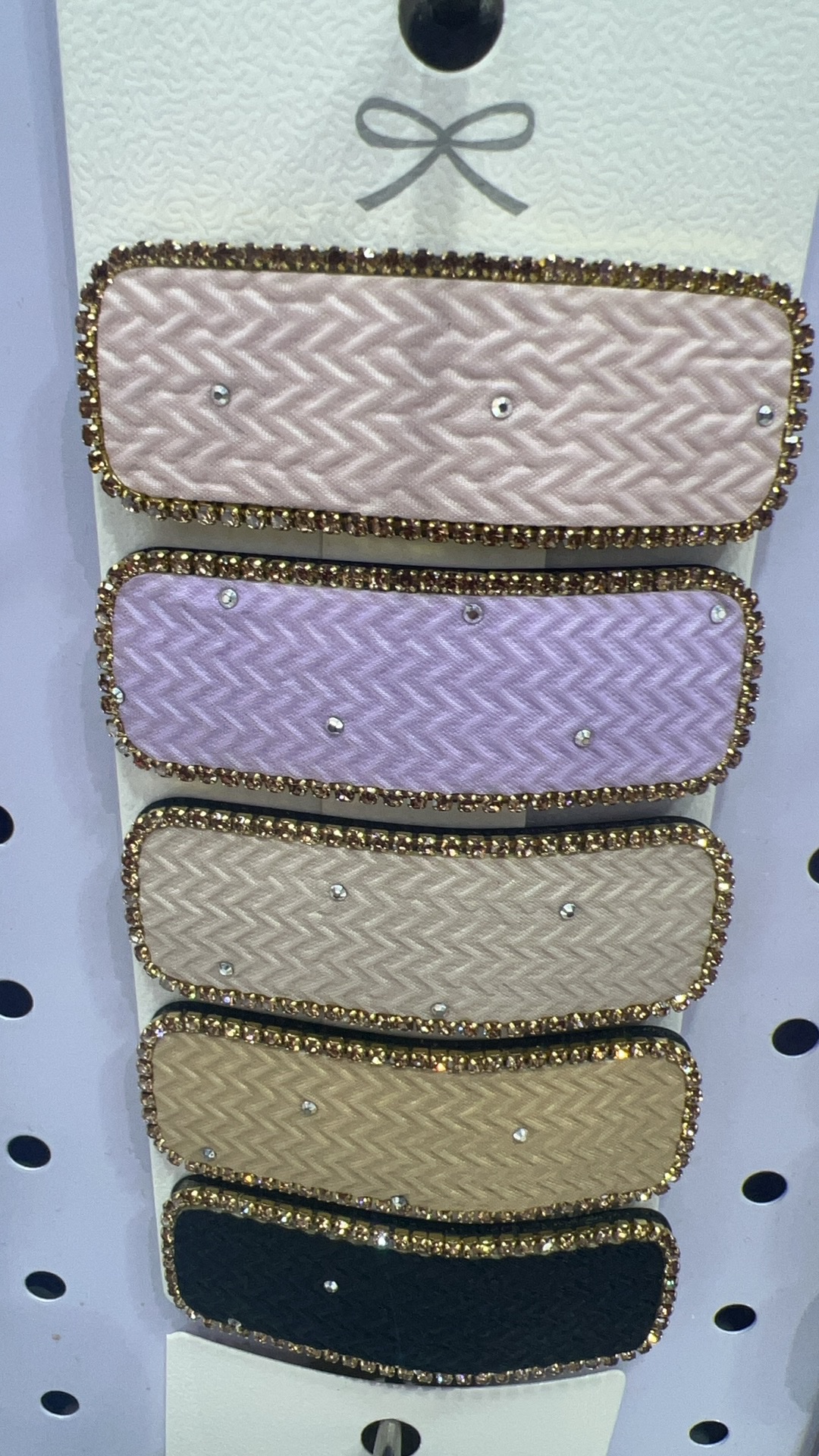 Bow-designed hair clips and grippers wholesale fashionable women's hair accessories and hair care decorations available in various sizes Specification image