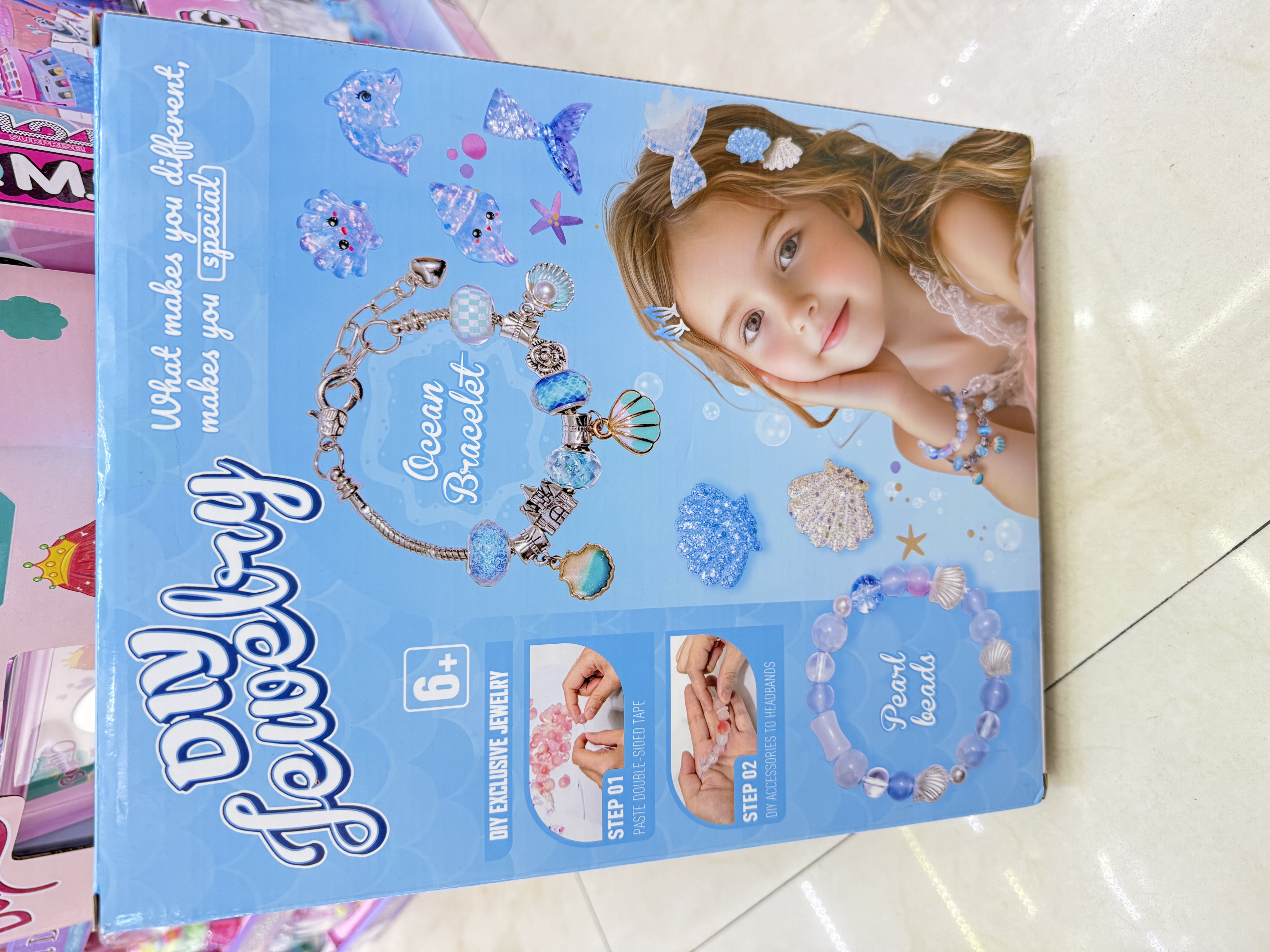 DIY  潘多拉手链  琉璃玻璃珠 精美散珠 手工DIY串珠散珠 珠子手链项链材料包 DIY珠宝首饰配件产品图