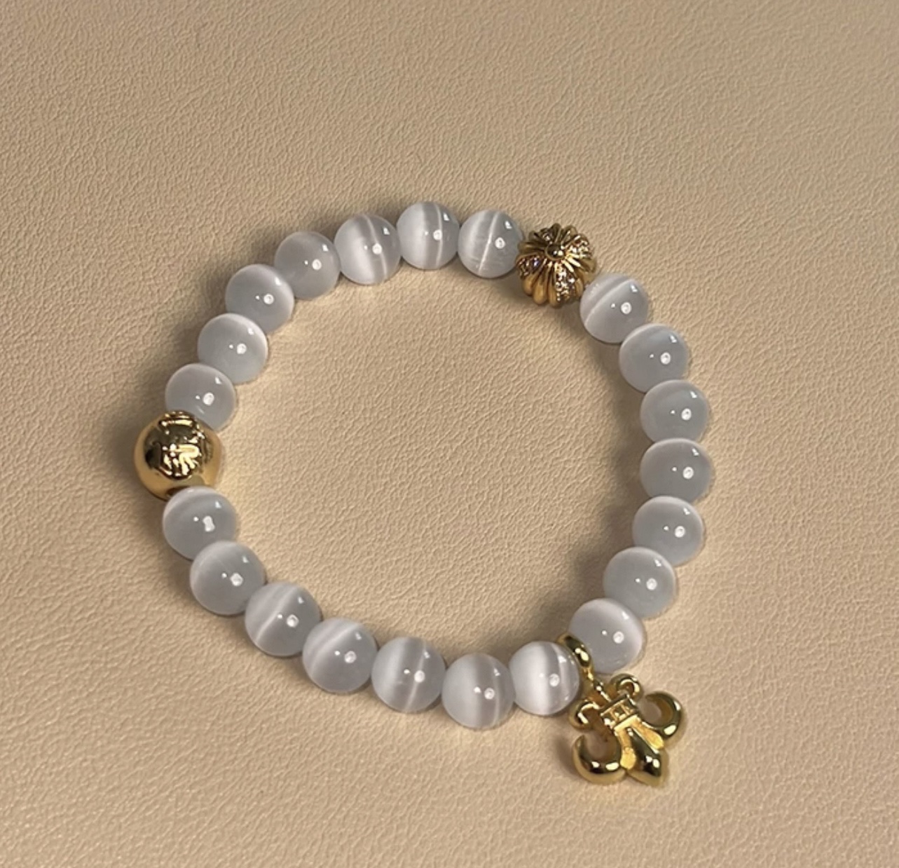 气质女士珍珠项链 拼接设计水晶项链 珍珠饰品 简约时尚颈链首饰礼物详情图3