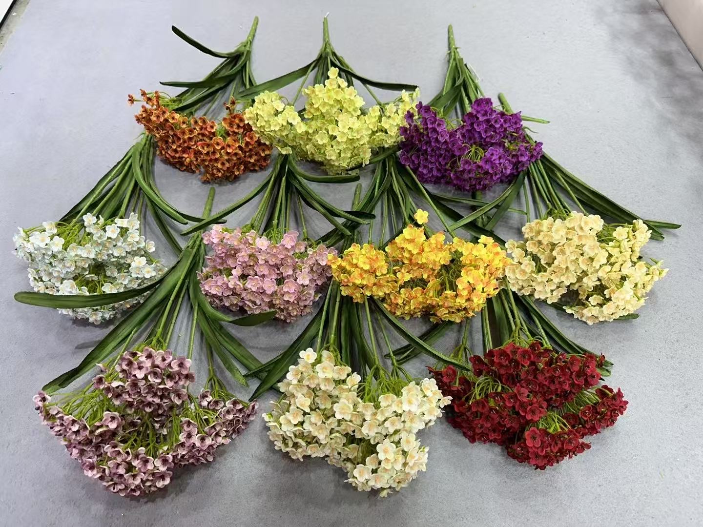 7头把束满天星仿真花 婚庆用花