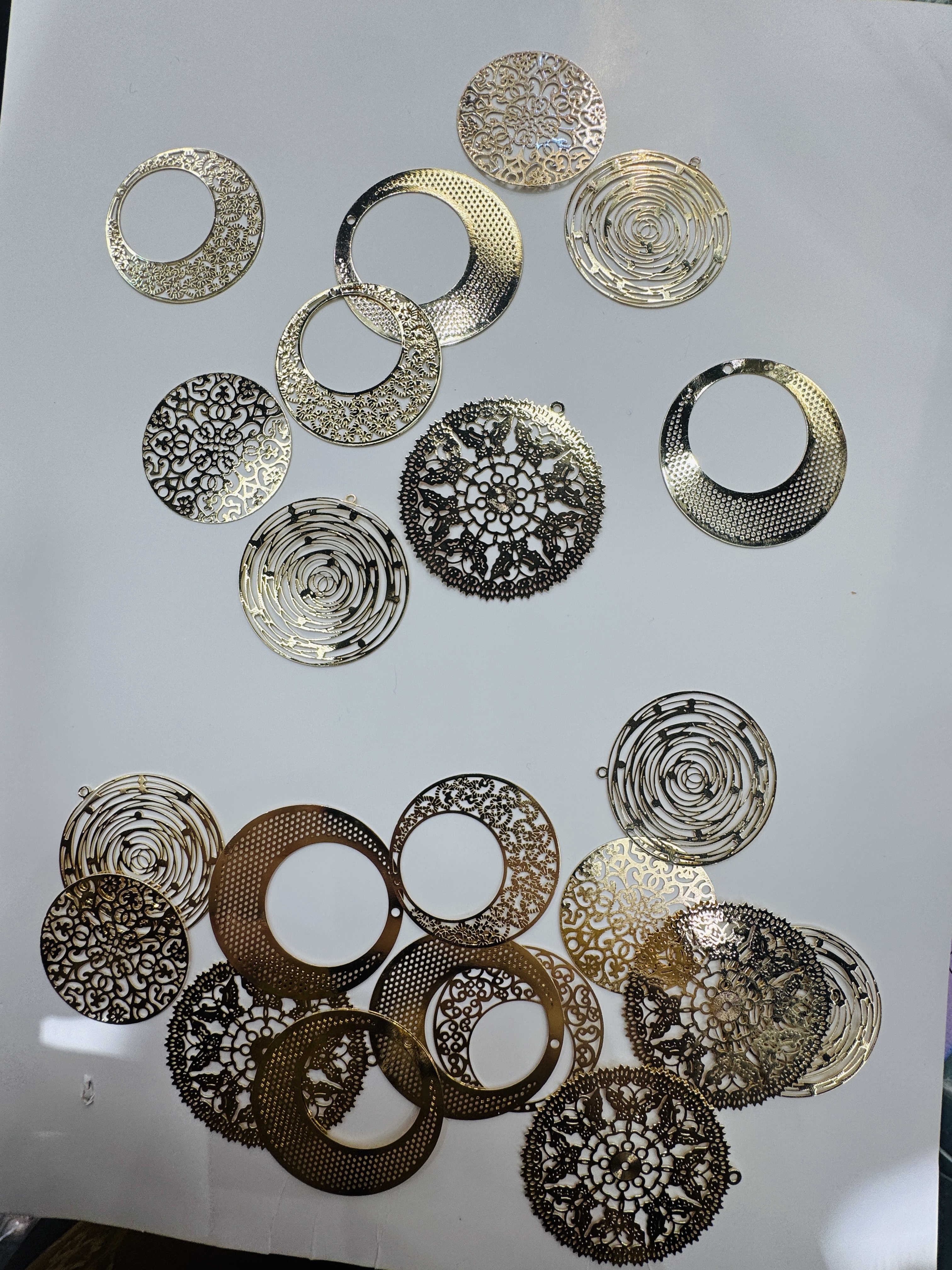 巴西风格 耳环铜片 饰品耳饰耳环