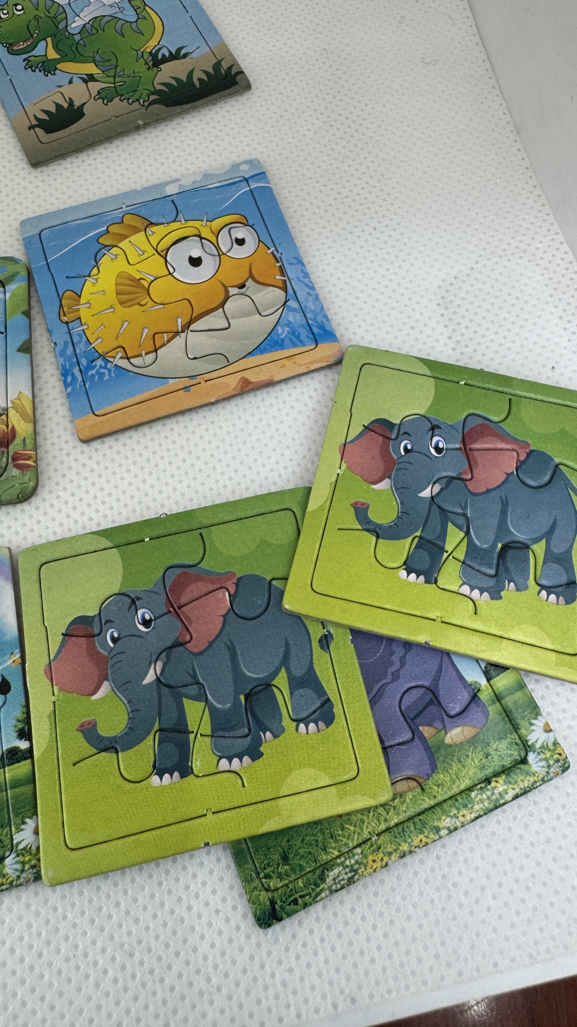 Creative toys, jigsaw puzzles, safe and non-toxic parent-child interactive children's toys, educational enlightenment games, children's toys, creative toys details Picture