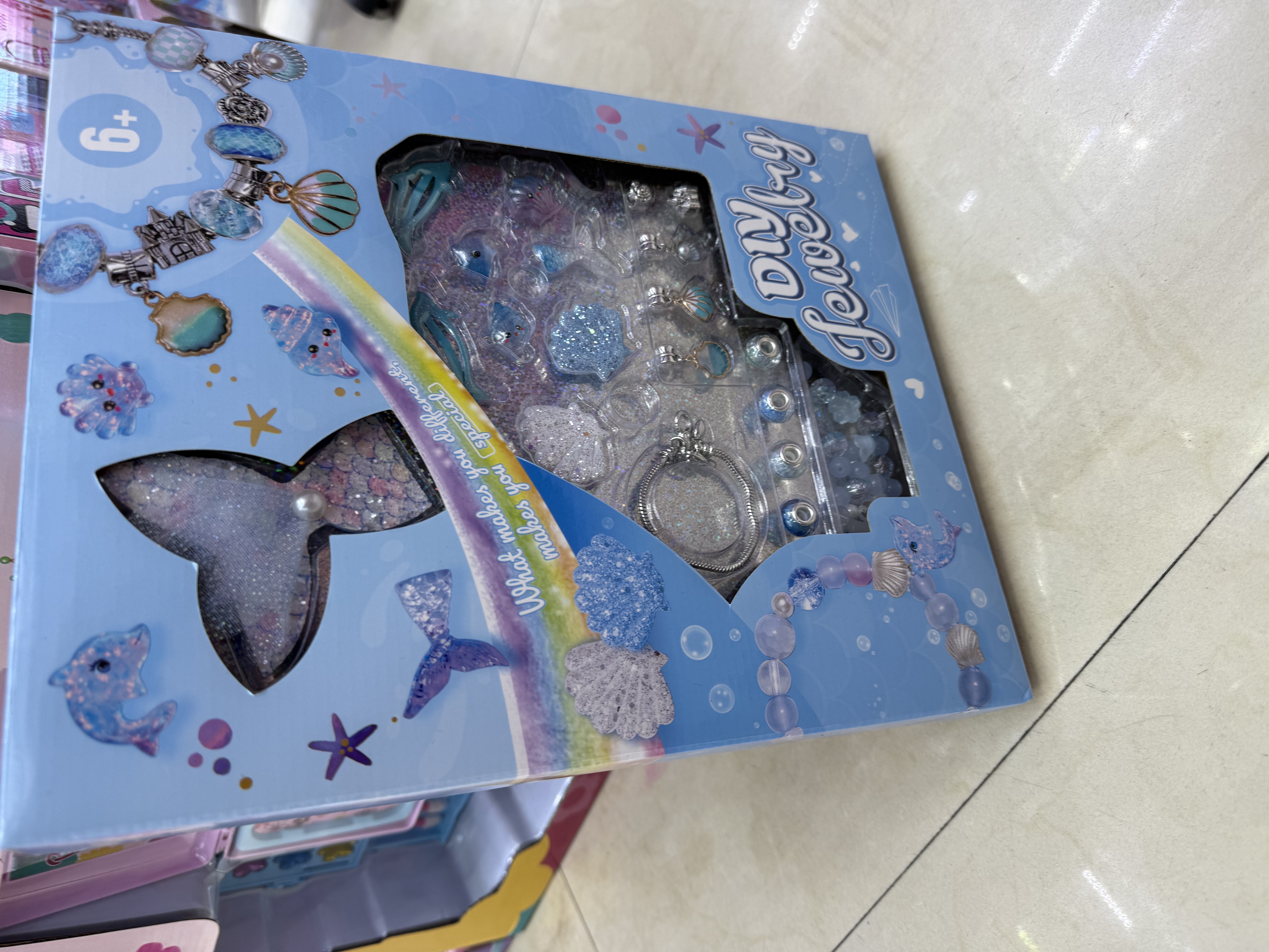 DIY  潘多拉手链  琉璃玻璃珠 精美散珠 手工DIY串珠散珠 珠子手链项链材料包 DIY珠宝首饰配件细节图