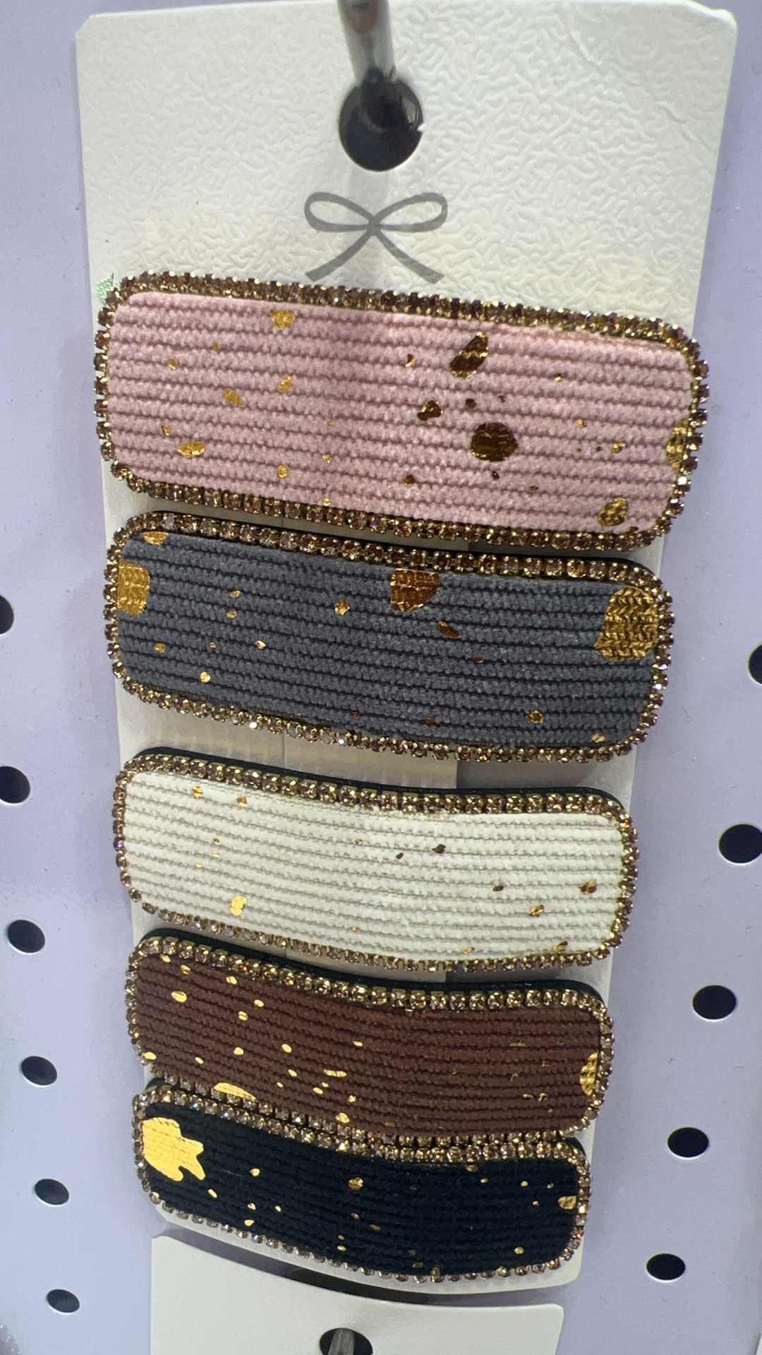 Bow-designed hair clips and grippers wholesale fashionable women's hair accessories and hair care decorations available in various sizes Item Picture