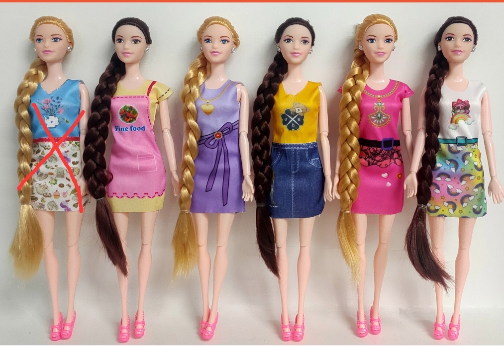 芭比娃娃六一儿童节礼物 女孩子过家家玩具 外贸专供玩具潮玩芭比娃娃详情图2