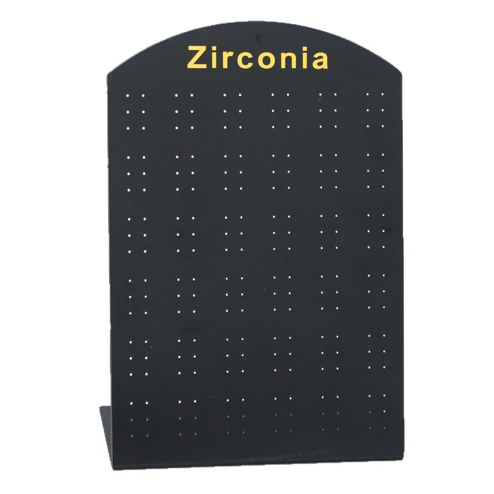 18*25.5cmPS耳钉展示架塑料卡片皮纹塑料片耳环架耳钉包装卡片细节图