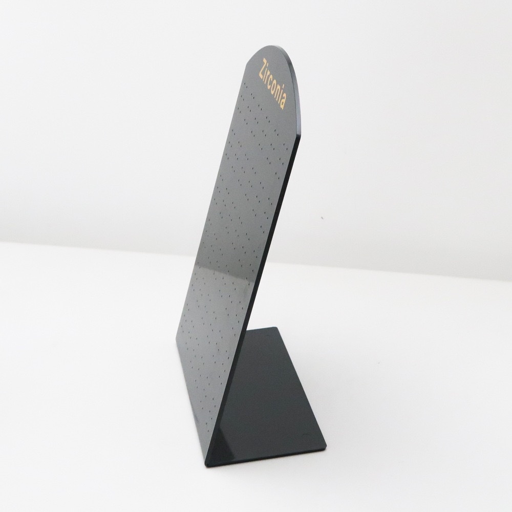 18*25.5cmPS耳钉展示架塑料卡片皮纹塑料片耳环架耳钉包装卡片白底实物图