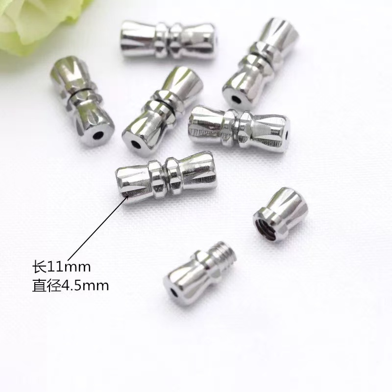 Screw buckle for necklace