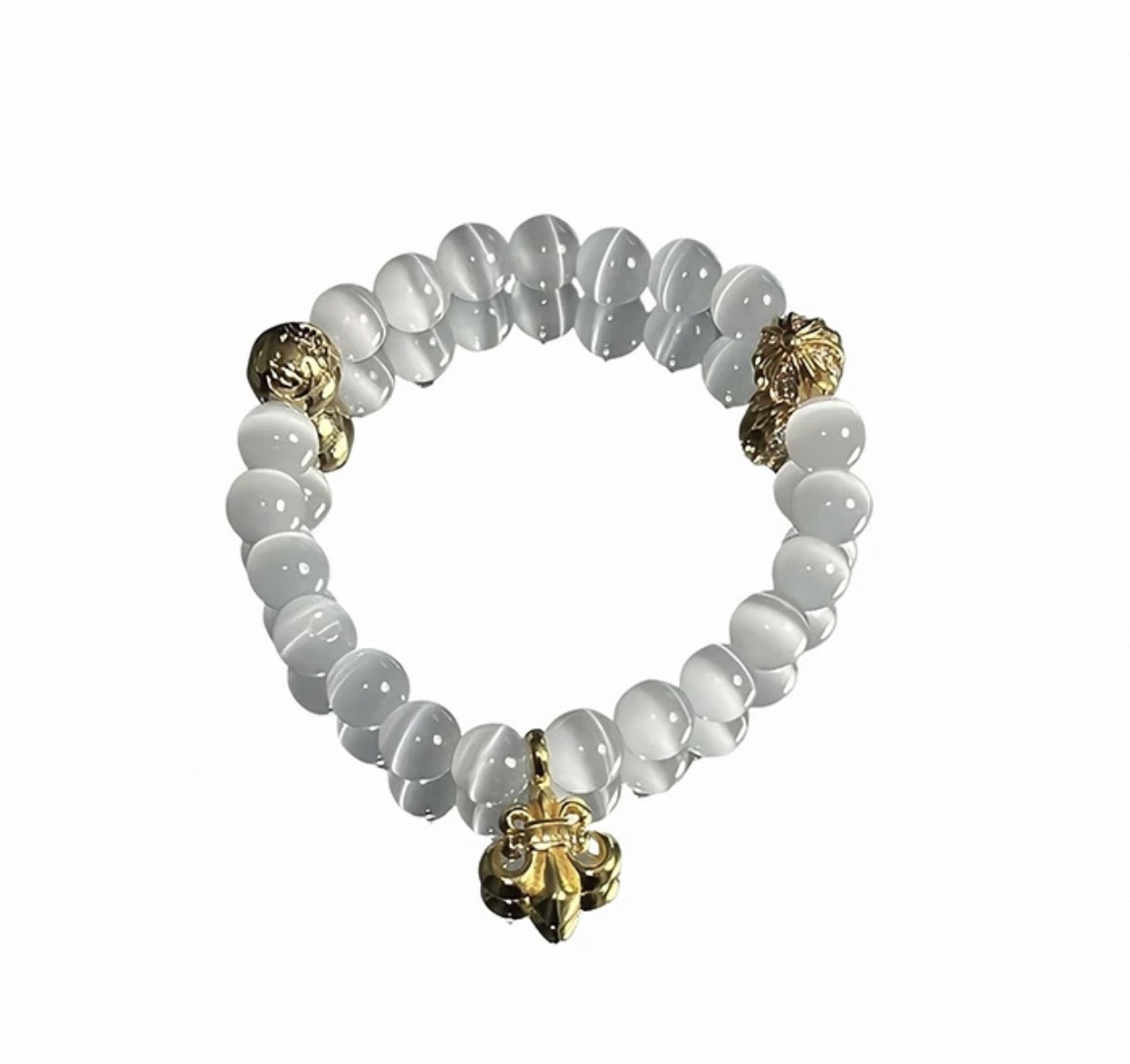 气质女士珍珠项链 拼接设计水晶项链 珍珠饰品 简约时尚颈链首饰礼物细节图