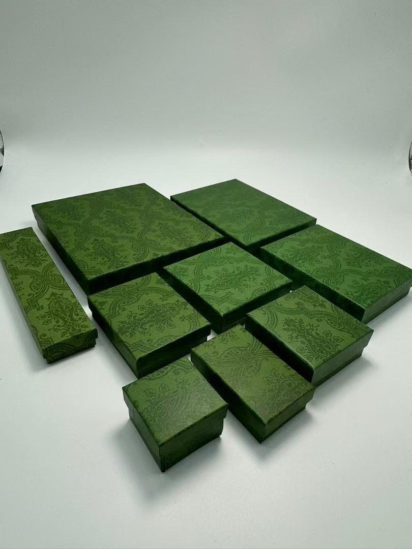 Ins风韩系绿色饰品盒套装内销外贸专属全网火爆首饰盒产品图