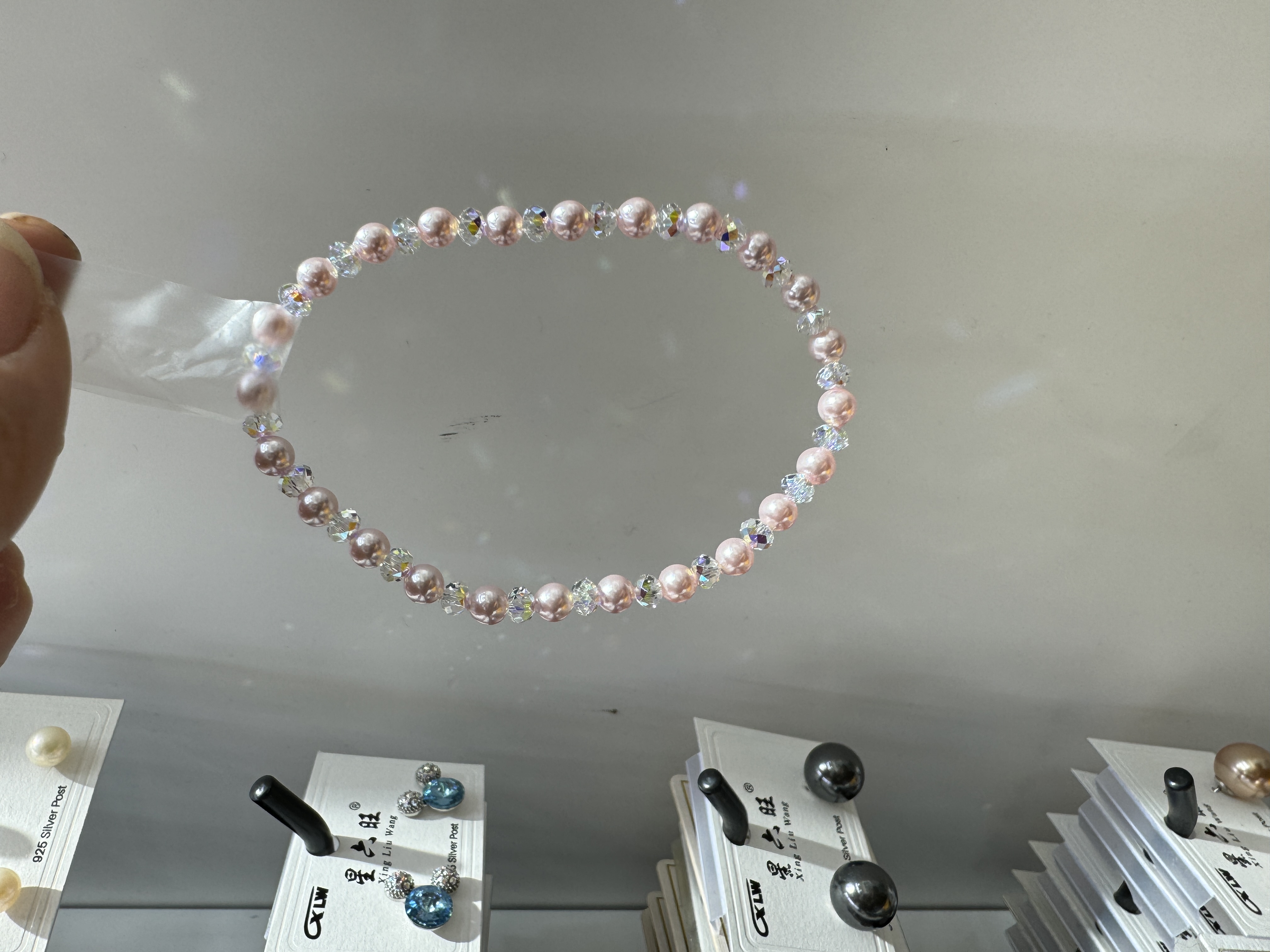 施华洛珍珠搭水晶新品