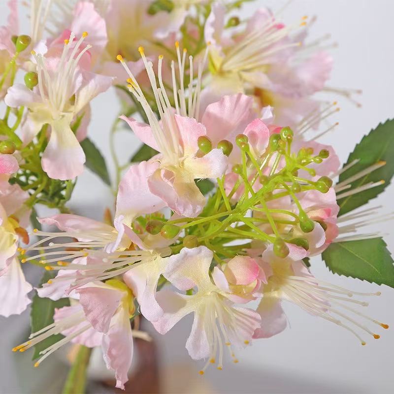 玉兰花藤居家装饰用品 假花仿真花艺术品 仿真花朵 美观耐看婚庆假花摆设详情图6