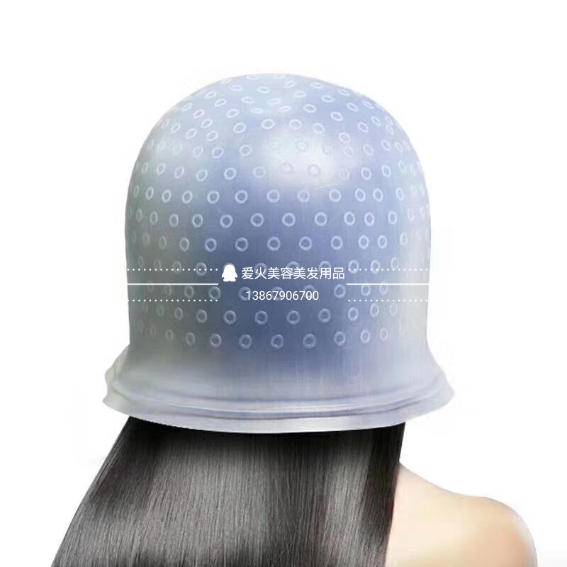 挑染帽男女士挑染色帽超级耐拉耐用硅胶材质染发 2