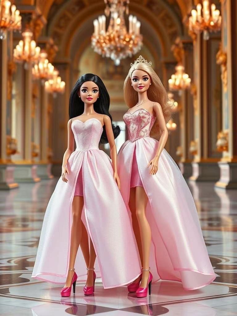 娃娃公仔实物图