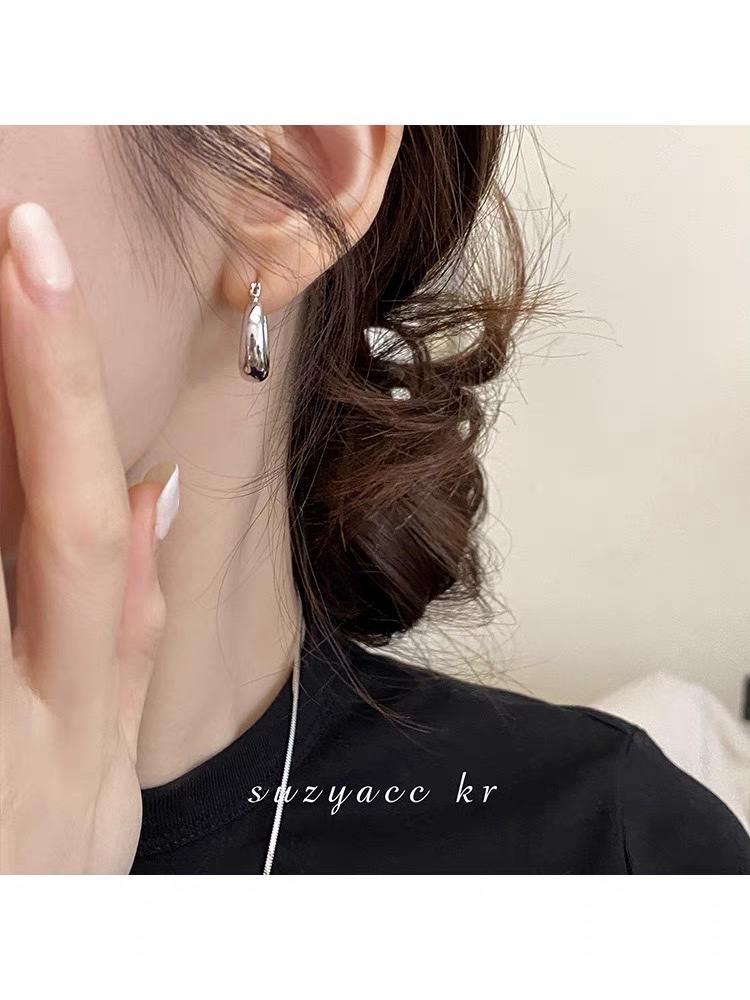 东大门百搭气质款耳圈耳扣饰品耳饰耳环产品图