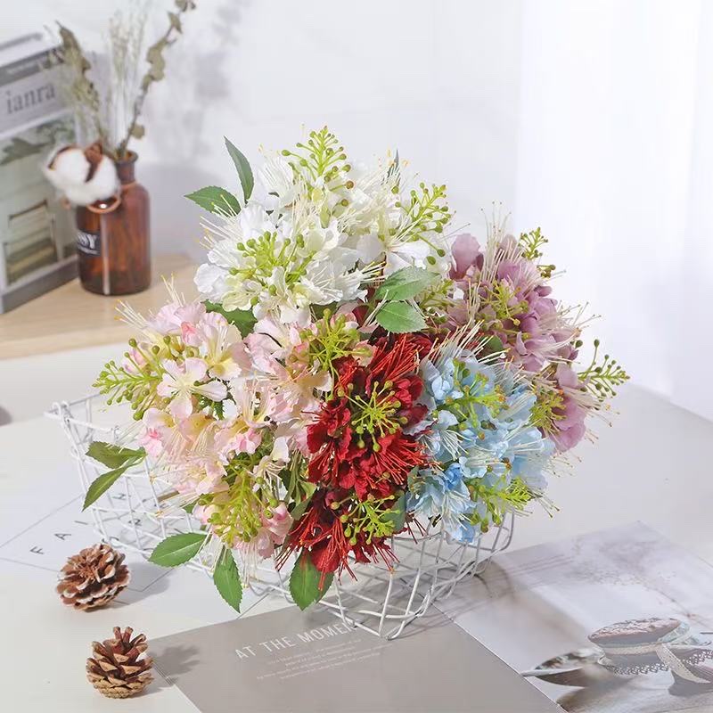 玉兰花藤居家装饰用品 假花仿真花艺术品 仿真花朵 美观耐看婚庆假花摆设详情图8