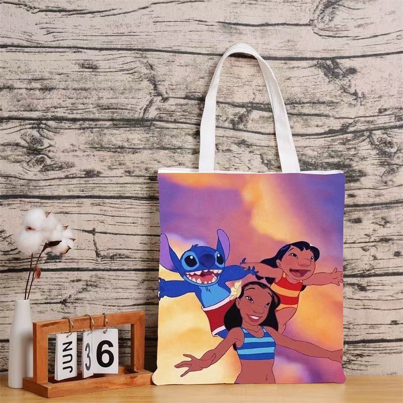 原创设计帆布包 定制个性图案 布包可背 双肩手提帆布包 多功能便携休闲包详情图2